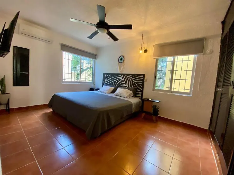 Peach_35 Apartamento Centrico A 5 Min De La Playa Cancun Apartment